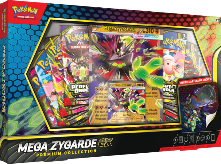 Набір карток Pokémon TCG: Mega Zygarde ex Premium Collection (196214135017) - зображення 2