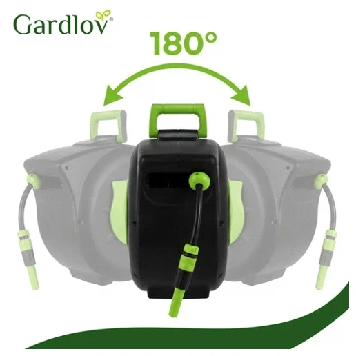 Автоматична котушка для садового шланга 30 м із пістолетом 7 режимів Gardlov - зображення 6