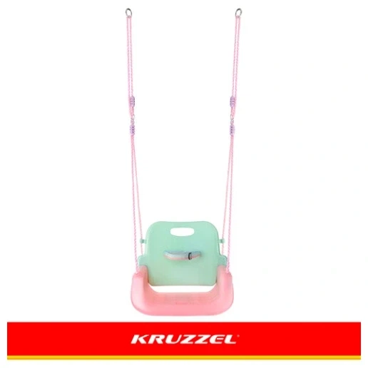 Детская качеля-трансформер 3-в-1 до 30 кг пастельные цвета Kruzzel - Фото 7 Детская качеля-трансформер 3-в-1 до 30 кг пастельные цвета Kruzzel - изображение 7