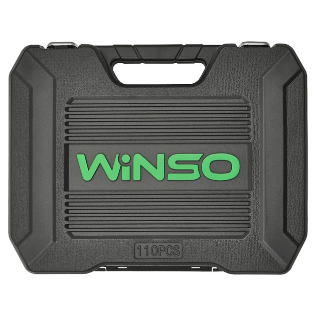 Профессиональный набор инструментов в кейсе WINSO Pro 1/2", 1/4" 72 T, CR-V, 110 ед. - изображение 7