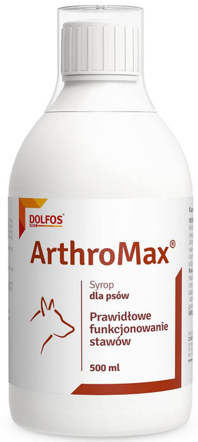 Dolfos (Дольфос) ArthroMax для підтримки суглобів для собак, 500 мл - Фото 1 Dolfos (Дольфос) ArthroMax для підтримки суглобів для собак, 500 мл - зображення 1