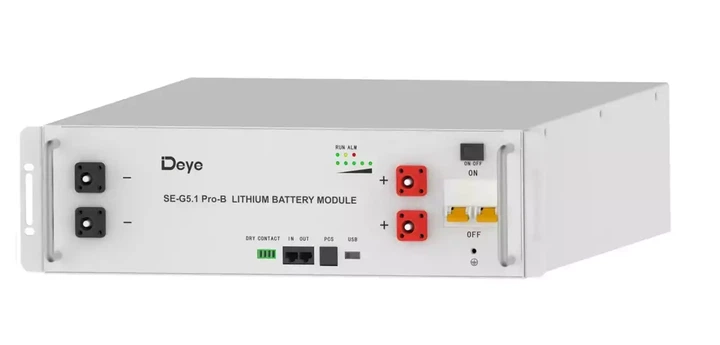 Акумулятор літієвий LiFePo4 Deye SE-G5.1 Pro-B 5 kWh-SE-G5.1Pro-B(10100103000018/58/126) - изображение 2