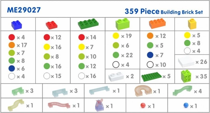 Конструктор Masterkidz Кульковий трек 359 елементів ME29027 (6955920029027) - зображення 5