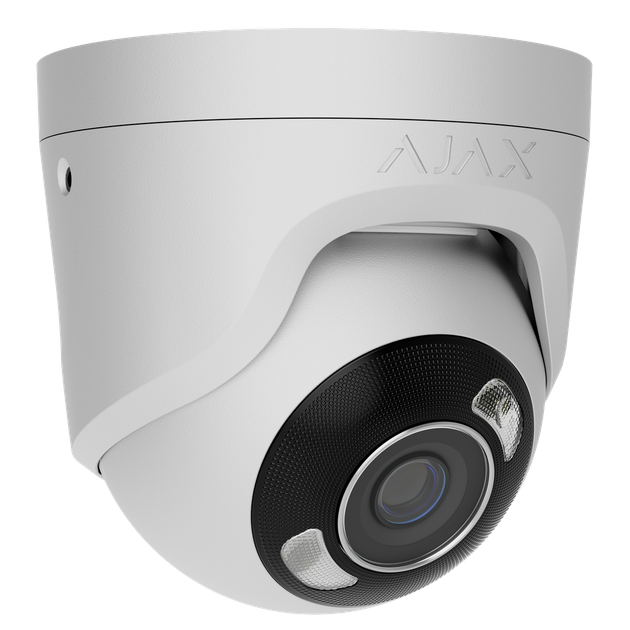 TurretCam HL (8 Mp/2.8 mm) white Проводная IP-камера видеонаблюдения с гибридной подсветкой - изображение 2