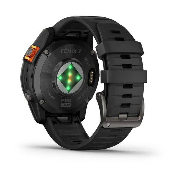 Смарт-часы Garmin Fenix 7 Pro Solar Edition Slate Grey with Black Band - Фото 7 Смарт-часы Garmin Fenix 7 Pro Solar Edition Slate Grey with Black Band - изображение 7