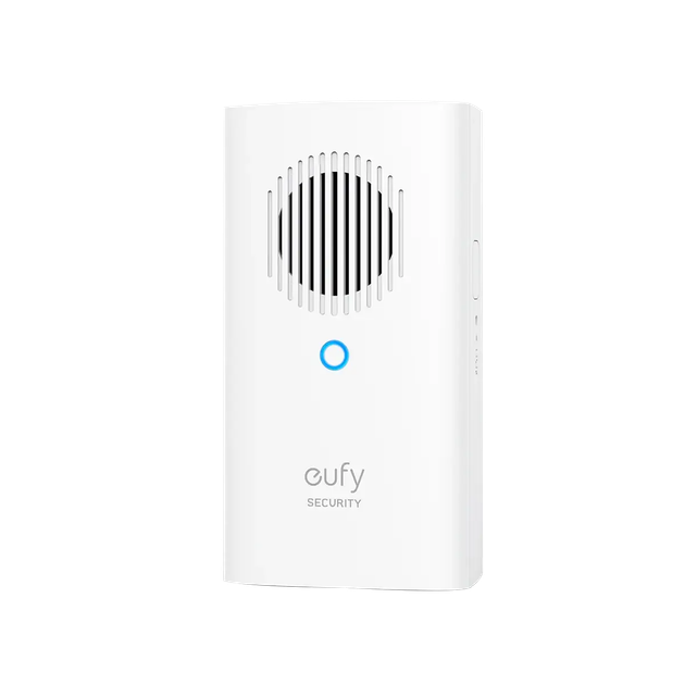 Дополнительный Wi-Fi звонок eufy Security Chime для видеодомофонов E340/C30/C31: 8 мелодий, регулировка громкости, Белый - Фото 2 Дополнительный Wi-Fi звонок eufy Security Chime для видеодомофонов E340/C30/C31: 8 мелодий, регулировка громкости, Белый - изображение 2