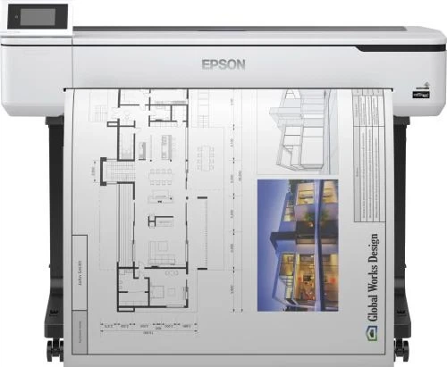 Принтер струйный цветной A0 Epson SureColor SC-T5100 36", White (C11CF12301A0) - Фото 2 Принтер струйный цветной A0 Epson SureColor SC-T5100 36", White (C11CF12301A0) - изображение 2