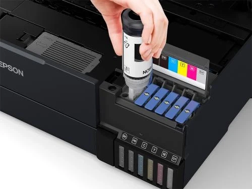 МФУ струйное цветное A3 Epson L8180, Black (C11CJ21403) - Фото 3 МФУ струйное цветное A3 Epson L8180, Black (C11CJ21403) - изображение 3