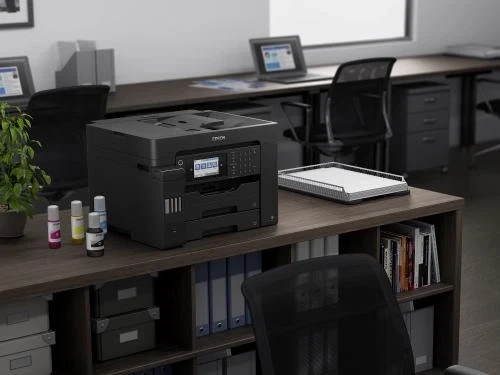 МФУ струйное цветное A3+ Epson L15160, Black (C11CH71404) - изображение 5