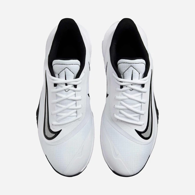 Buty do koszykówki męskie Nike Precision VII FN4322-101 40.5 (7.5US) Białe (197596446166) - obraz 4