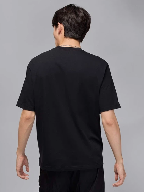 Футболка бавовняна довга чоловіча Jordan M J Jumpman Ss Hbr Tee IM9801-011 2XL Чорна (198730665917) - зображення 2