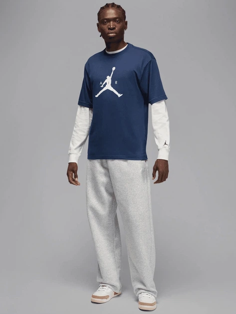 Koszulka męska bawełniana Jordan M J Jumpman Ss Hbr Tee IM9801-410 XL Niebieska (198730650470) - obraz 3