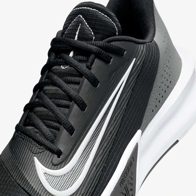 Чоловічі кросівки для баскетболу Nike Precision VII FN4322-005 46 (12US) Чорні (197600173309) - зображення 7