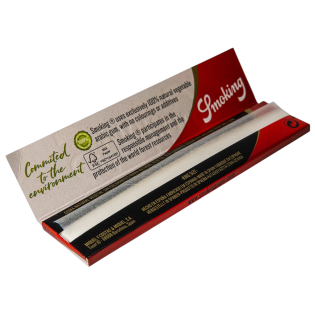 Папір для самокруток Smoking King Size 110 мм De Luxe (33 листи) - изображение 2