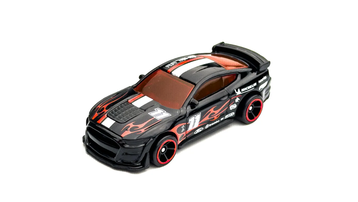 Машинка Базовая Hot Wheels 2020 Ford Mustang Shelby GT500 Nightspeed 1:64 JJK68 Black - Фото 3 Машинка Базовая Hot Wheels 2020 Ford Mustang Shelby GT500 Nightspeed 1:64 JJK68 Black - изображение 3