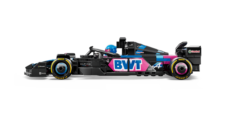 Конструктор Lego Автомобиль для Гонки BWT Alpine F1 Team A524 Speed Champions 77248 - Фото 4 Конструктор Lego Автомобиль для Гонки BWT Alpine F1 Team A524 Speed Champions 77248 - изображение 4