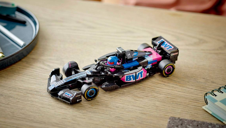 Конструктор Lego Автомобиль для Гонки BWT Alpine F1 Team A524 Speed Champions 77248 - Фото 7 Конструктор Lego Автомобиль для Гонки BWT Alpine F1 Team A524 Speed Champions 77248 - изображение 7