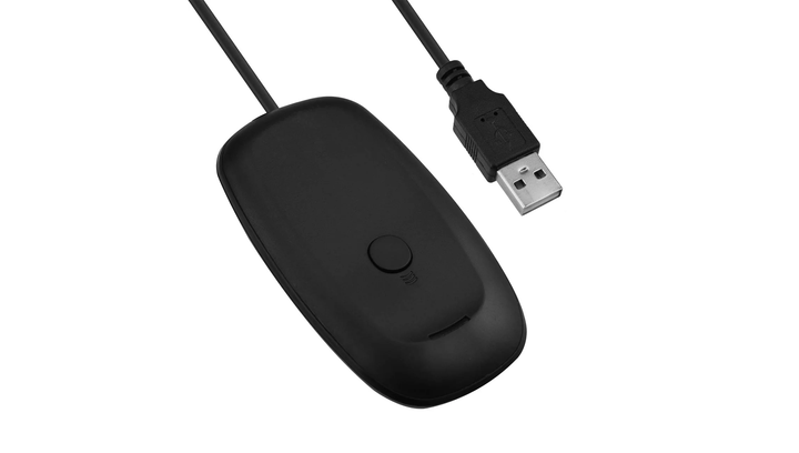 Адаптер Беспроводной RMC Xbox 360 USB Wireless Receiver для Windows PC Black - изображение 2