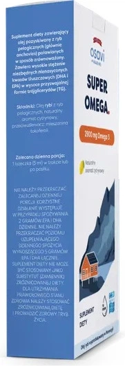 Харчова добавка Osavi Super Omega 3 2900 мг Лимон 500 мл (5904139923221) - зображення 3
