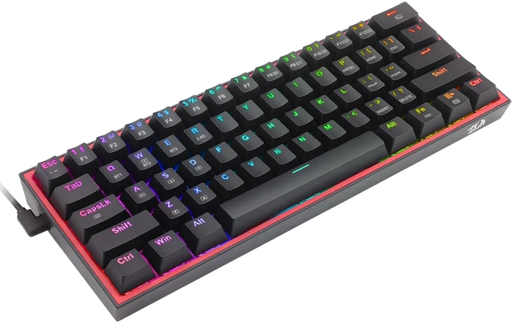 Klawiatura bezprzewodowa Redragon K616 Fizz Pro Red Switch Czarna (6950376706669) - obraz 2