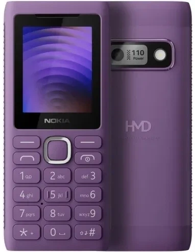 Мобильный телефон Nokia 110 Power Dual Sim Light Purple UA - изображение 2