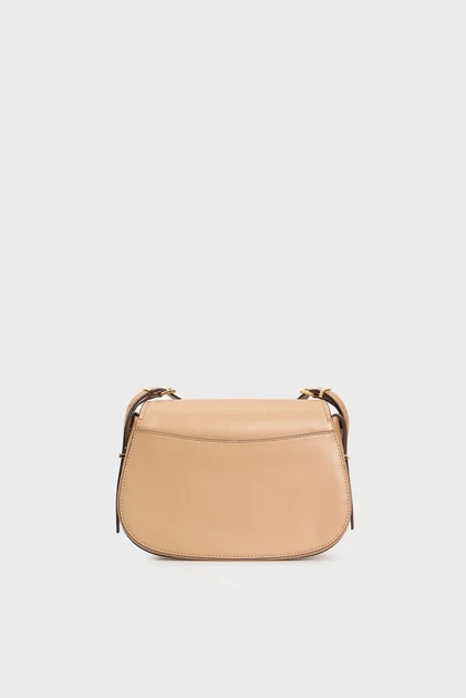 Жіноча бежева шкіряна сумка LYDIA Michael Kors OS 30R5GL0M2L - изображение 4