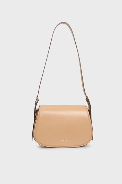 Жіноча бежева шкіряна сумка LYDIA Michael Kors OS 30R5GL0M2L - изображение 5