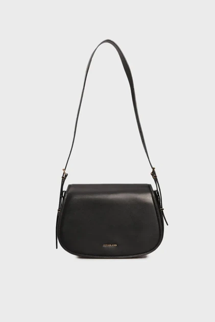 Жіноча чорна шкіряна сумка LYDIA Michael Kors OS 30R5GL0M2L - зображення 6