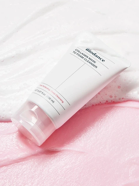 Маска-пенка Biodance Collagen Mask to Foam Cleanser 150 мл - изображение 7