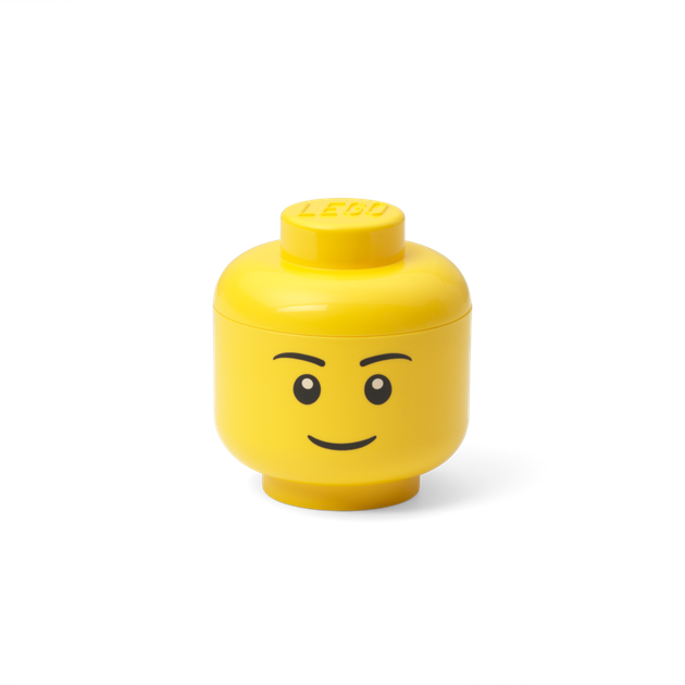 Контейнер LEGO Голова Міні Boy (5711938033521) - зображення 2