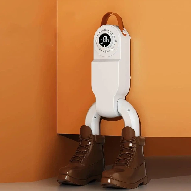 Электрическая ультрафиолетовая сушилка для обуви с таймером Shoe Dryer, складная антибактериальная сушилка для разной обуви - изображение 2