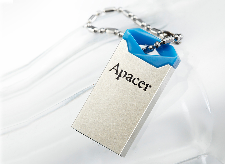 Флеш-накопичувач Apacer USB 2.0 AH111 64GB Blue - изображение 2