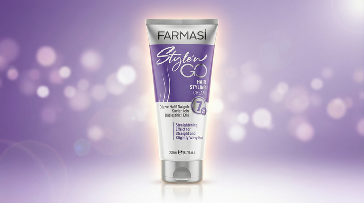 Крем для укладання волосся Farmasi Style'n GO Hair Styling Cream (200 мл) - Фото 2 Крем для укладання волосся Farmasi Style'n GO Hair Styling Cream (200 мл) - зображення 2