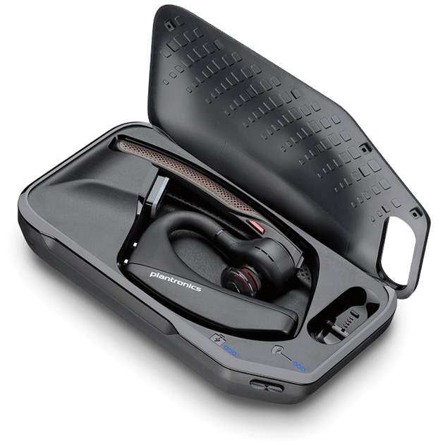Бездротова моно гарнітура Bluetooth Poly Voyager 5200 UC with Case (із зарядним кейсом) - Фото 2 Бездротова моно гарнітура Bluetooth Poly Voyager 5200 UC with Case (із зарядним кейсом) - зображення 2