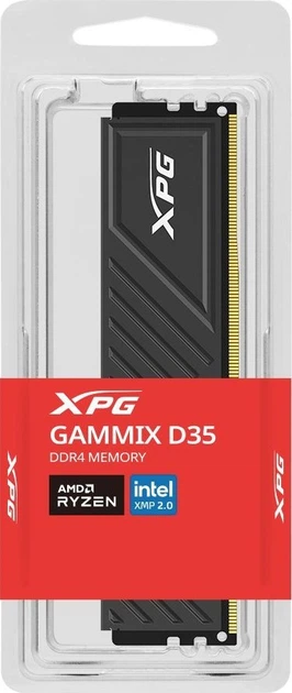 Оперативна пам'ять ADATA DDR4-3200 32768 MB PC4-25600 GAMMIX D35 (AX4U320032G16A-SBKD35 - зображення 5