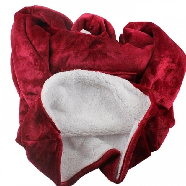 Плед з капюшоном та рукавами HUGGLE HOODIE DL34 del 6.5 - изображение 2