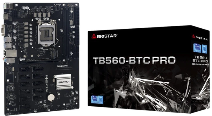 Płyta główna Biostar TB560-BTC PRO (s1200, Intel B560, PCI-Ex16) - obraz 2
