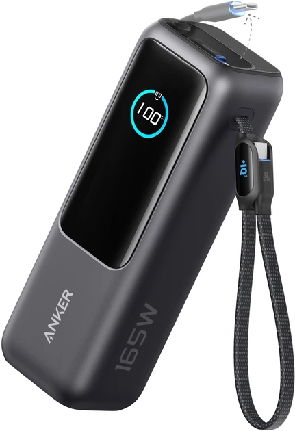 УМБ ANKER 25000 mAh 165W PD Black (A1695H11) – фото, отзывы