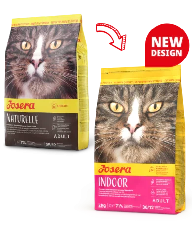 Сухой корм Josera Indoor (Naturelle) беззерновой с форелью для стерилизованных кошек 10 кг (49882) - изображение 2