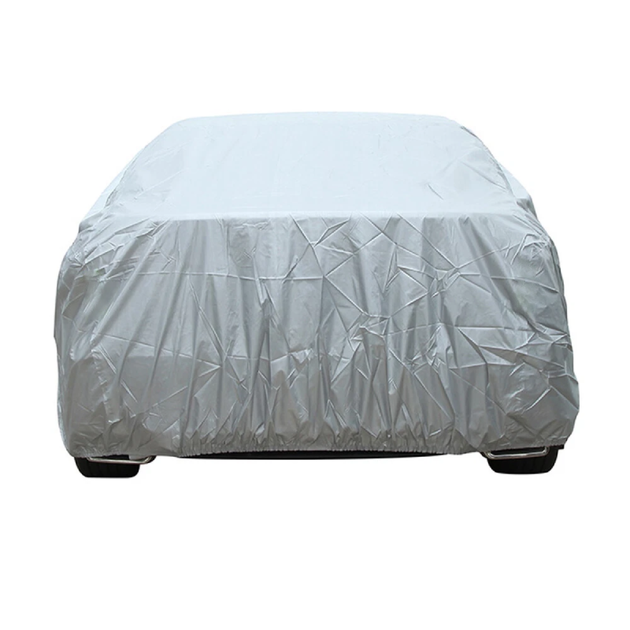 Защитный тент-чехол для автомобиля 5,8×1,8 м Universal Car Cover от солнца и снега - изображение 3