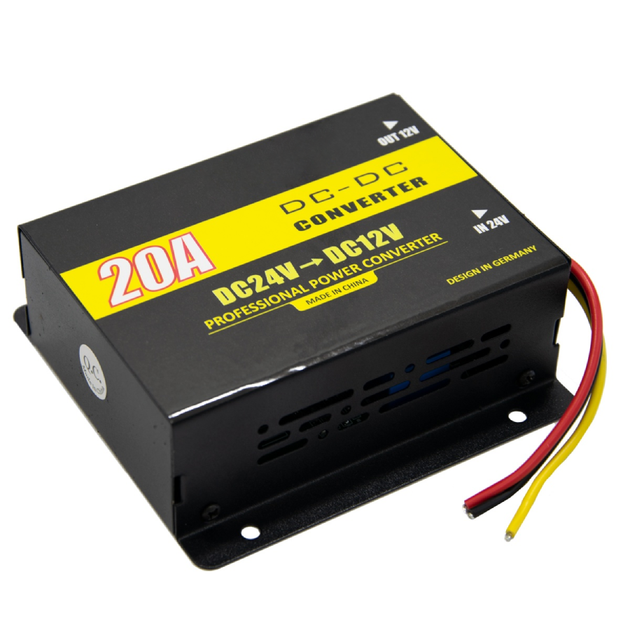 Перетворювач напруги DC-DC 24V-12V 20A - зображення 2