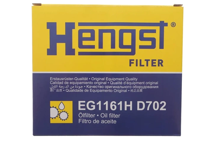 Комплект фільтра автоматичної коробки передач HENGST FILTER EG1161H D702 - Фото 2 Комплект фільтра автоматичної коробки передач HENGST FILTER EG1161H D702 - изображение 2