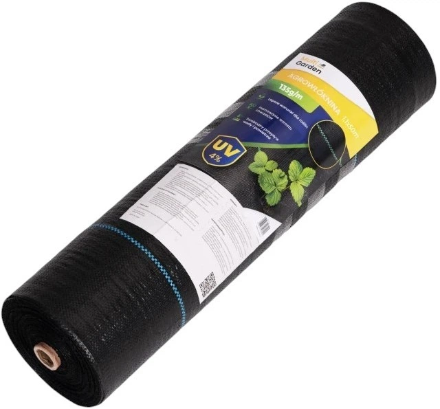 Agrowłóknina ModernHome by Multistore UV 135 g 1.1 x 50 m Czarna (WEED135-M2) - obraz 2