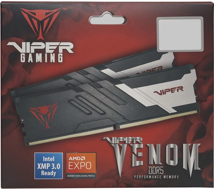 Оперативна пам'ять Patriot DDR5-6400 49152MB PC5-51200 (Kit of 2x24576) Viper Venom (PVV548G640C32K) - зображення 2