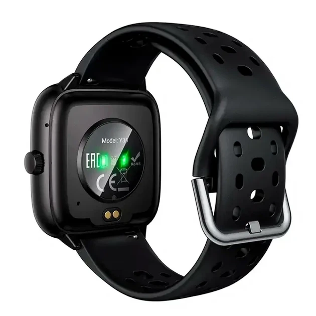 Смарт-годинник HOCO Y36 з Bluetooth екран 1.72 дюйма 250 мАг для здоров'я та фітнесу чорні - Фото 8 Смарт-годинник HOCO Y36 з Bluetooth екран 1.72 дюйма 250 мАг для здоров'я та фітнесу чорні - зображення 8