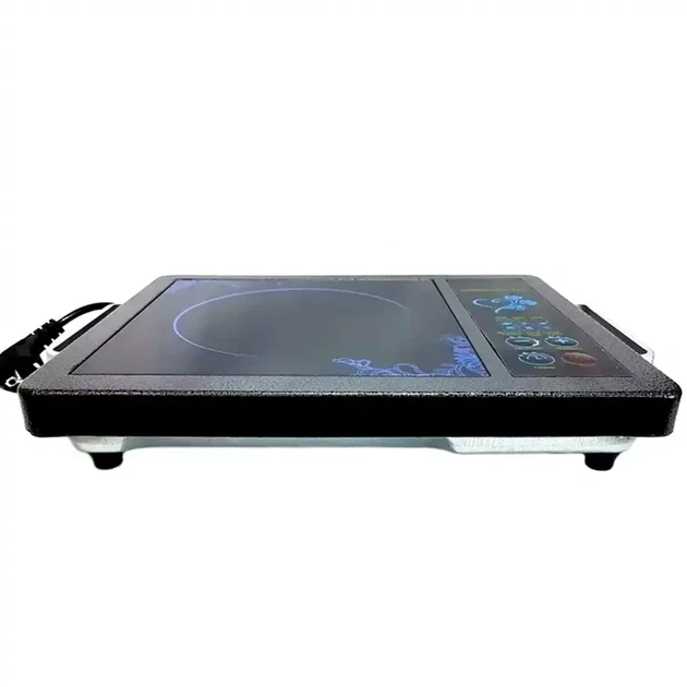 Електроплита інфрачервона 1 конфорка 2000 Вт 220V склокерамічна Domotec MS 5842 для приготування їжі - зображення 4