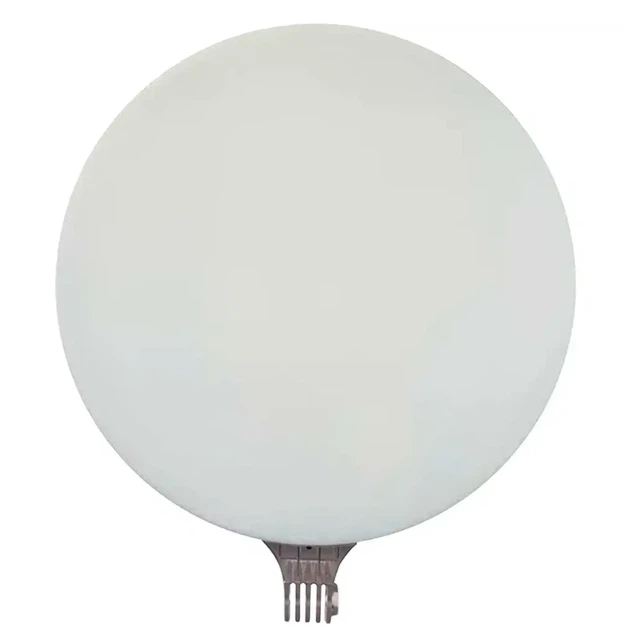 Круглая светодиодная лампа RGB LED 33 см с пультом для видеосъемки GS-330 белая - изображение 4