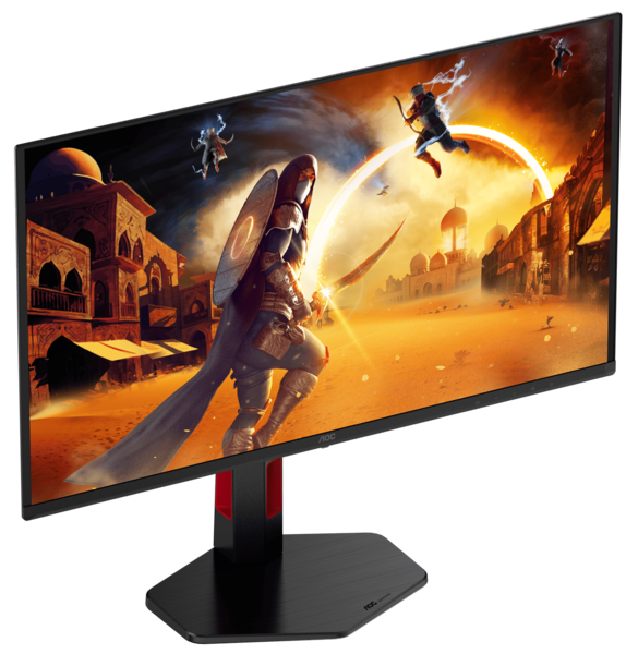 Монiтор 26.5" AOC Q27G4ZDR Black/Red - изображение 5