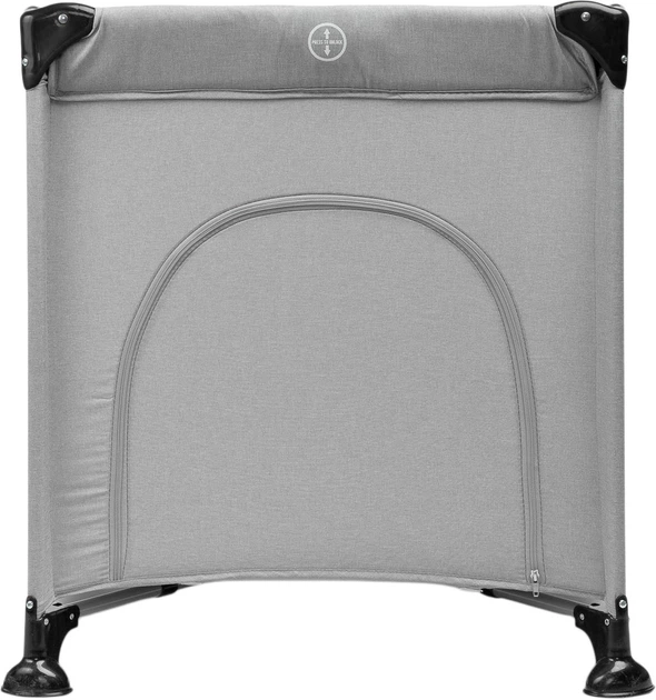 Дорожнє ліжечко Caretero Basic grey 124x65x74 см (5902021526963) - зображення 3