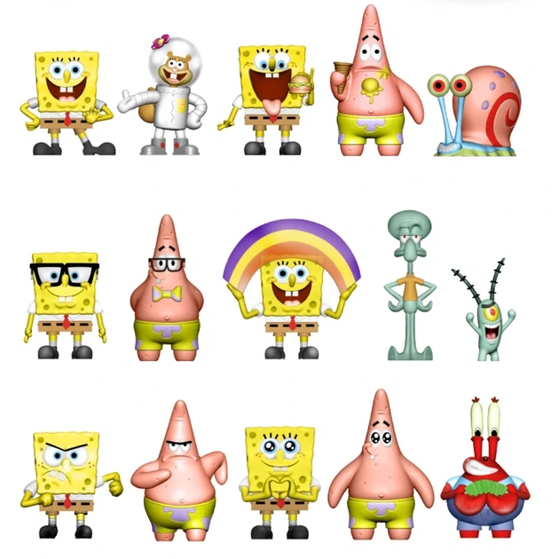 Колекційна фігурка-сюрприз SPONGEBOB - ГУБКА БОБ (у дисп., в ас.) - Фото 2 Колекційна фігурка-сюрприз SPONGEBOB - ГУБКА БОБ (у дисп., в ас.) - изображение 2